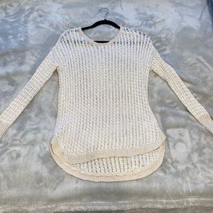Cream Knit Sweater